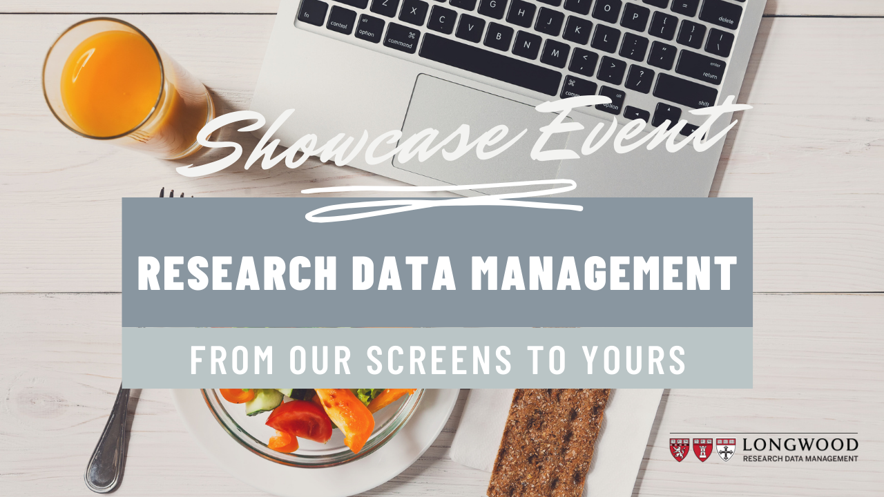 Showcase event - Research Data Management: From our screens to yours