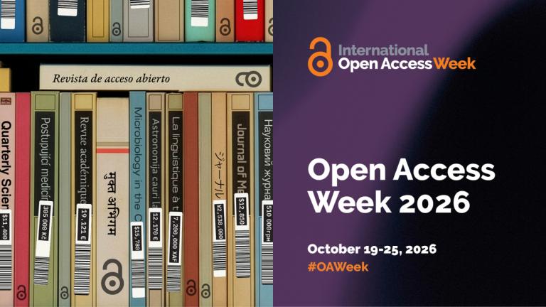 Banner for Open Access Week 2026