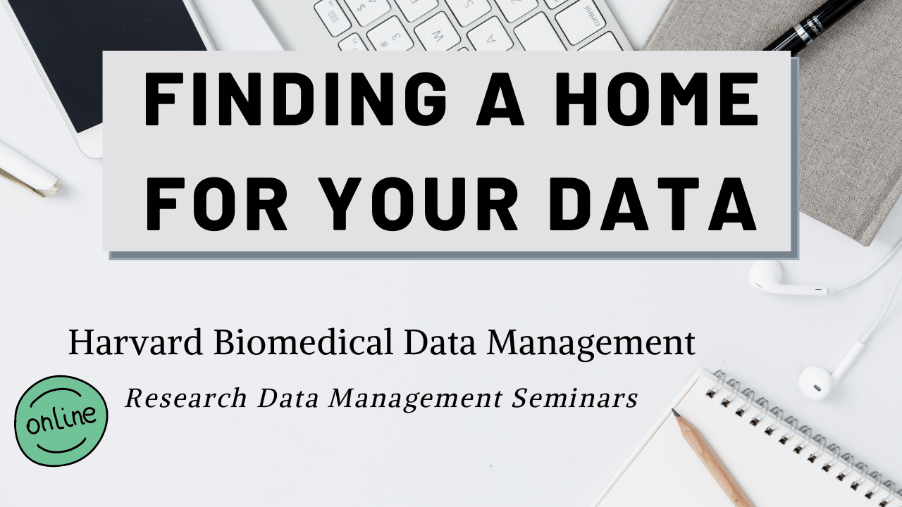 Finding a Home for your Data